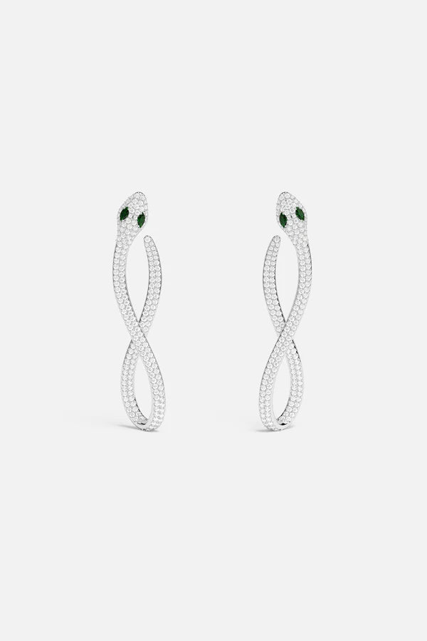 Aretes de serpiente