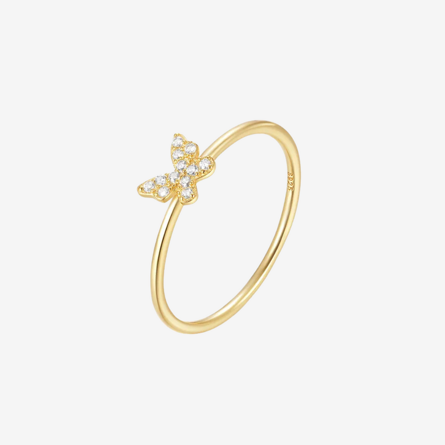 Anillo de mariposa mini