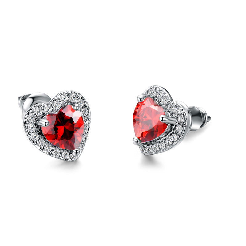 Aretes de corazón