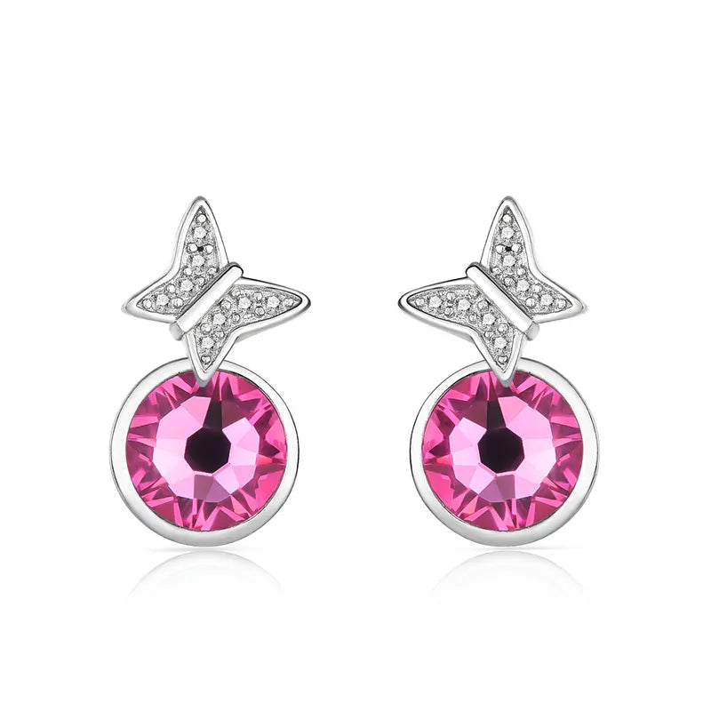 Aretes de mariposa